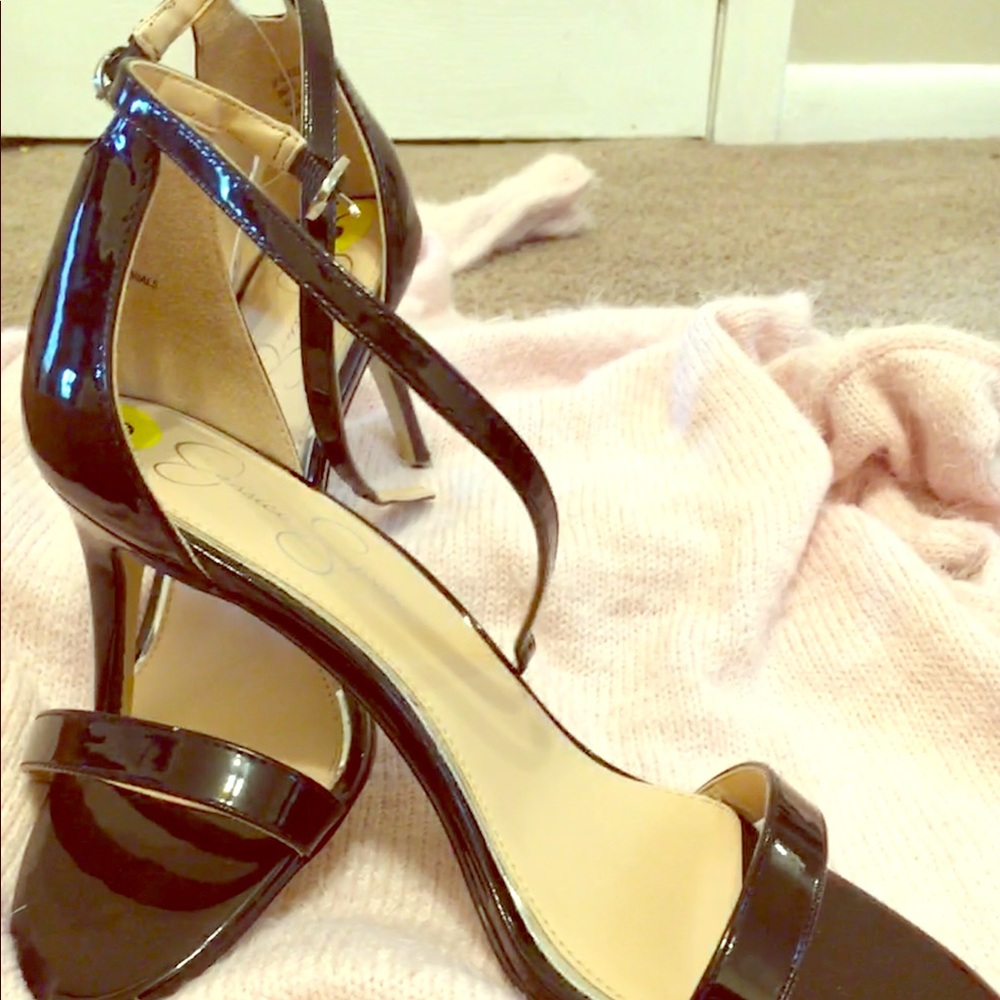 Jessica Simpson Black Heels